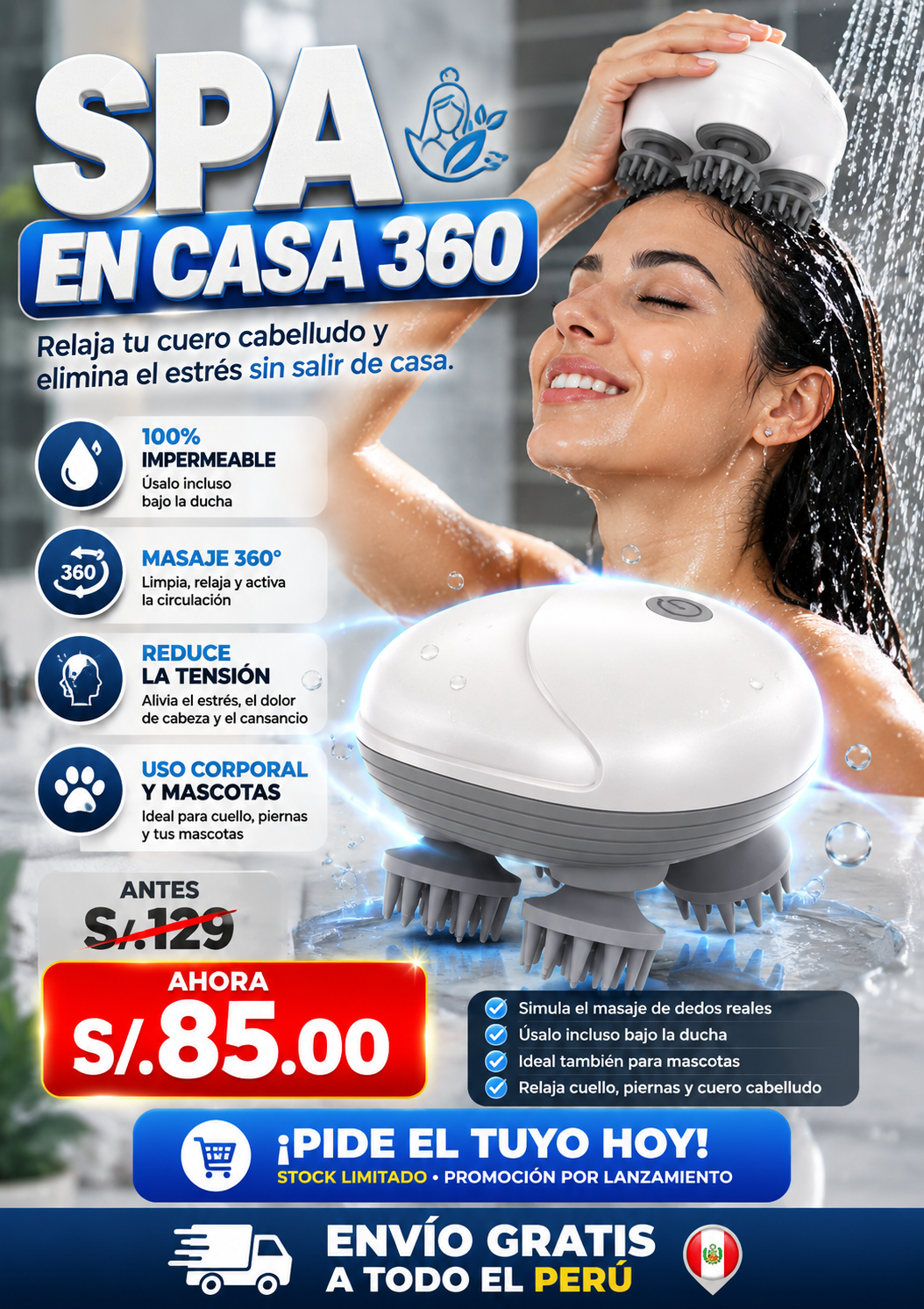 Masajeador Spa 360