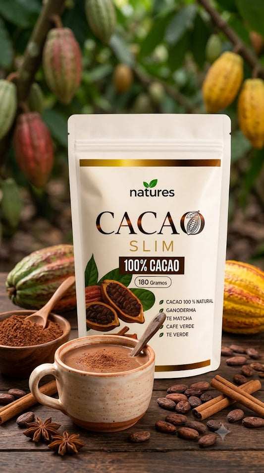 CACAO CON GANODERMA 100% Natural -- Bienestar Integral, Equilibrio y Vitalidad (180 gramos) ⭐⭐⭐⭐⭐ (+10,000 Clientes Satisfechos)