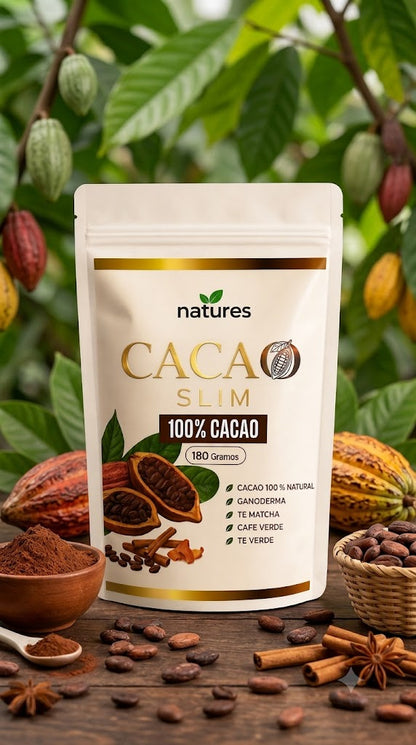 CACAO CON GANODERMA 100% Natural -- Bienestar Integral, Equilibrio y Vitalidad (180 gramos) ⭐⭐⭐⭐⭐ (+10,000 Clientes Satisfechos)